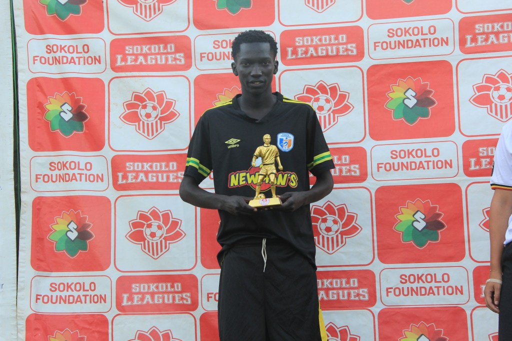 BOB BEBEDICT OF NATIONAL TEAM , BEST PLAYER SOKOLO COMMUNITY LEAGUE 2024.