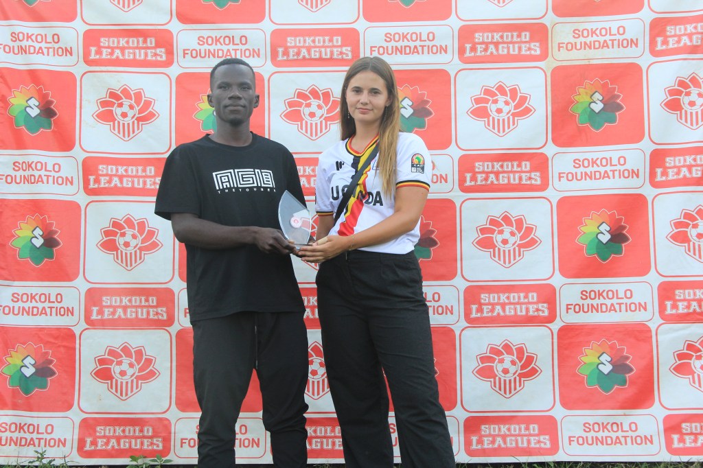 ASHRAF JJUKO BEST COACH OF COMMUNITY LEAGUE 2024.